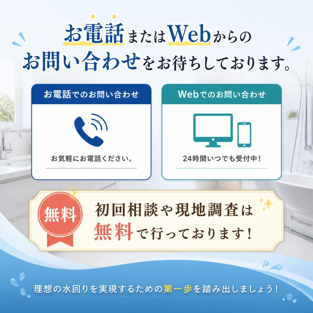 今すぐお見積もりを！